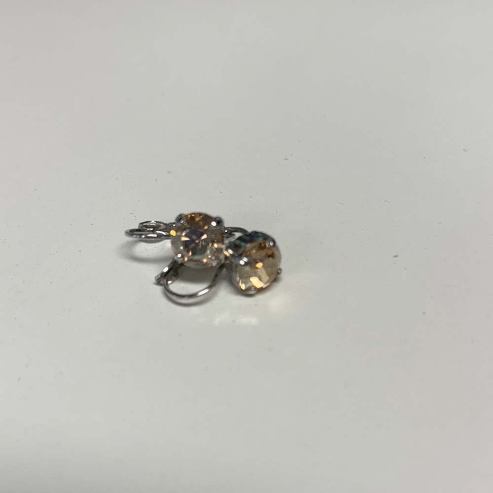 Sabika Gold Crystal Earrings